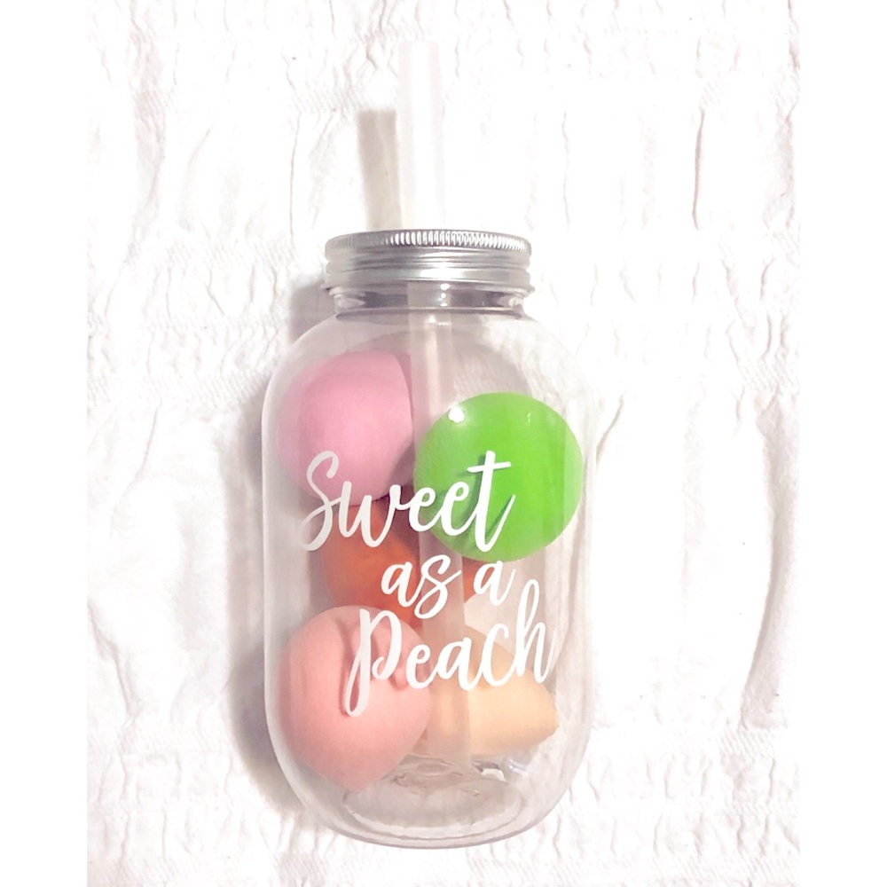 🌱2/$15 NWOT Beauty Blenders in a Mason Jar